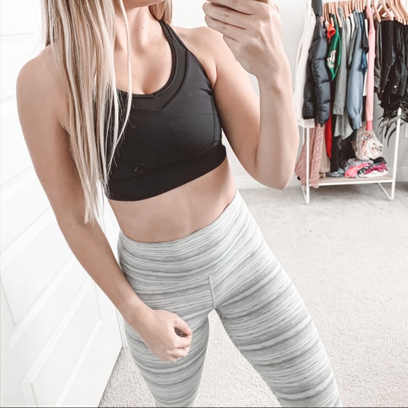 lululemon athletica Other - Lululemon Strap It Like It’s Hot Sports Bra Black